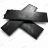 Solid-cut buffalo horn scales, black and polished, by M.S EXPORT