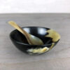 Handicrafts Home Ox Horn Shave Bowl Lathering Up Shaving Soap Cup Bowls Mug Palm Dish Real Handmade