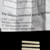 High quality gibson guitar bone nut and saddle  6 string