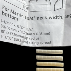 High quality Martin Guitar bone nut and saddle 6 strings