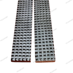 Buffalo horn dot pattern knife handle scales