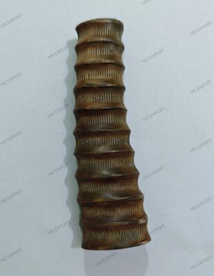 Amber knife handle